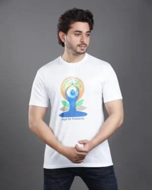Round Cotton T-Shirts - Half Sleeves